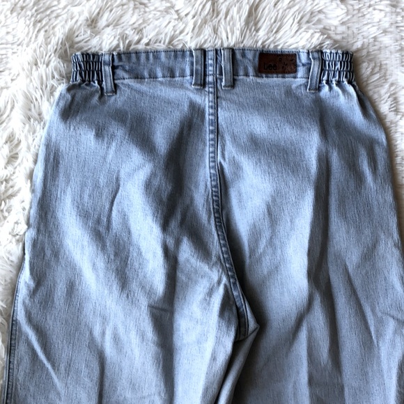 Vintage Lee Jeans with Elastic Waist Band - Picture 5 of 7